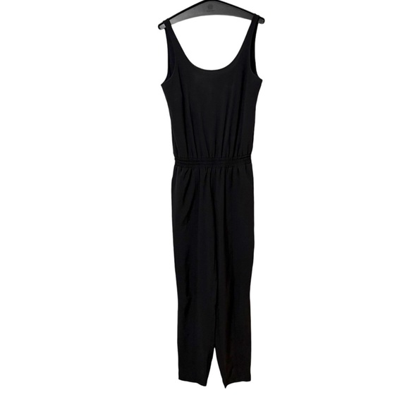 Athleta Roaming Black Sleeveless Jumpsuit Size 8 - Picture 2 of 6